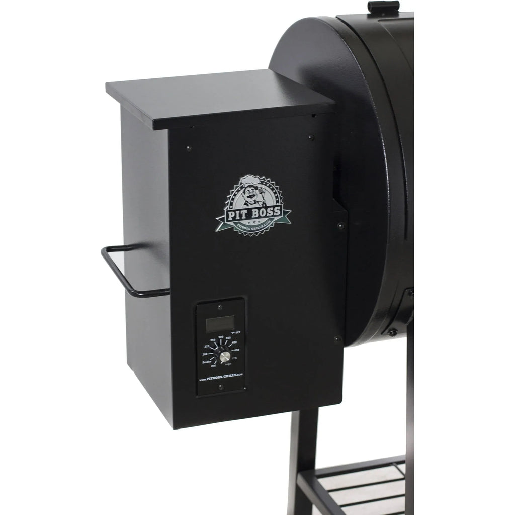 Wood Fired Pellet Grill with Flame Broiler, 700 Sq. In. Cooking Space