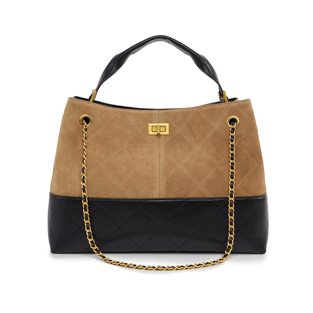 Women’s Matte PU Bucket Shoulder Bag