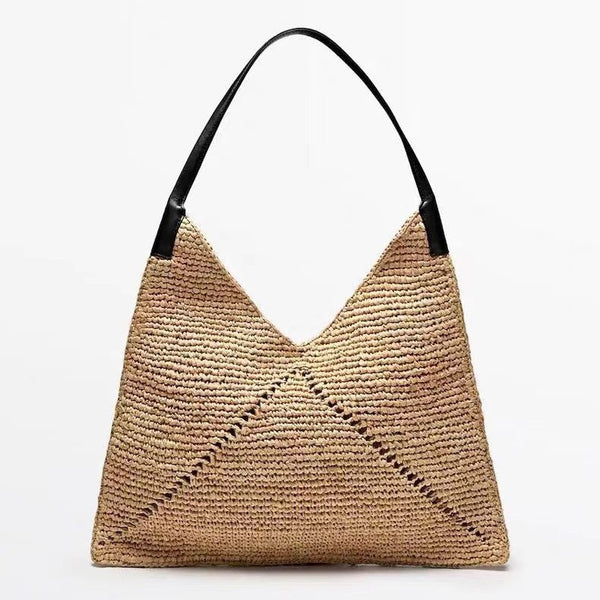Women’s Straw Shoulder Bag