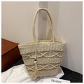 Women’s Straw Woven Tote Bag