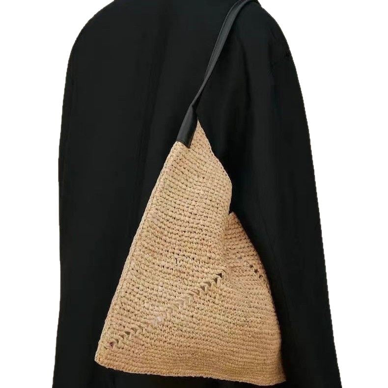 Women’s Straw Shoulder Bag