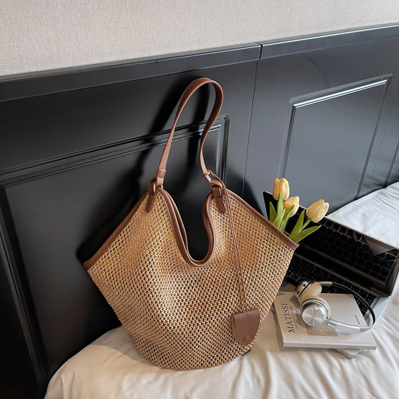Women’s Straw Tote Bag