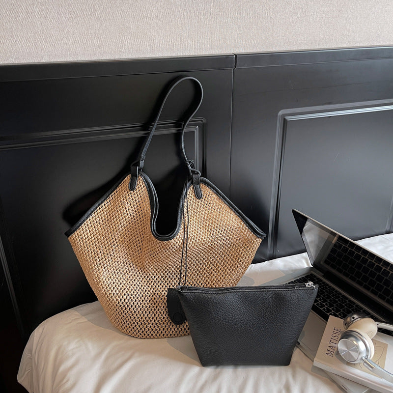 Women’s Straw Tote Bag