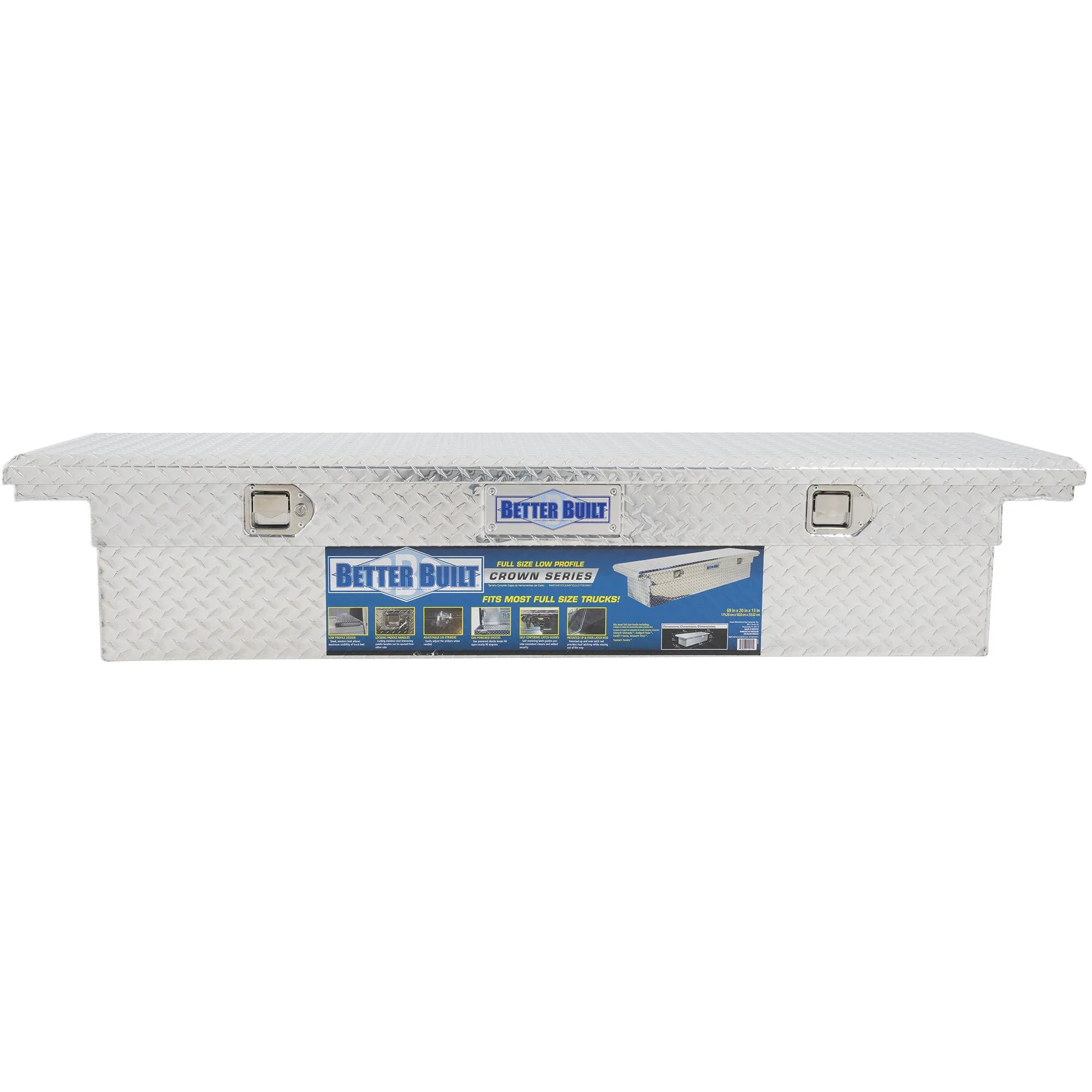 Low Profile Crossover Truck Tool Box